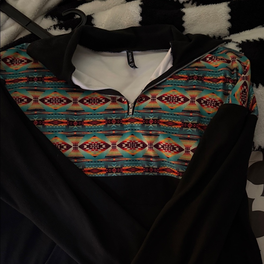 Crazy Train Black and Multicolor Jacket